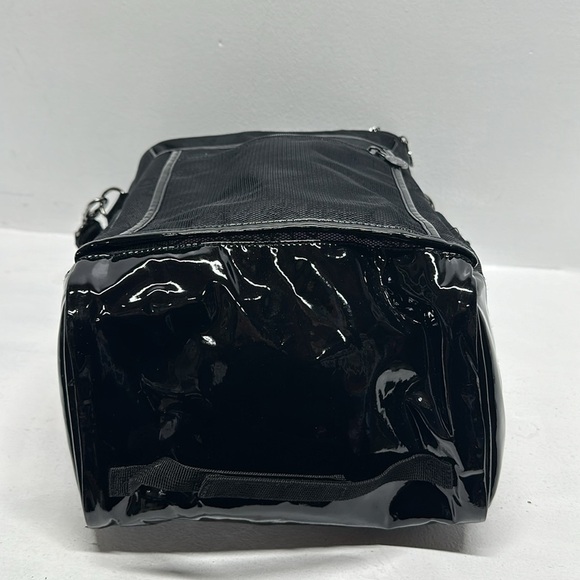 Legend Walker World Melody Shoulder Bag Travel Gym Floral Reflective Glow Black - Picture 7 of 10